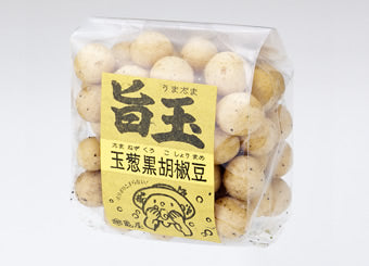 玉葱黒胡椒豆